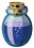 Blue potion bottle