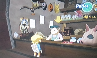 masks at the Nintendo Gallery
